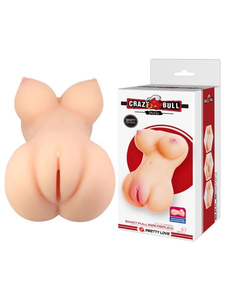 Crazy bull - mette masturbador realístico ano y vagina carne