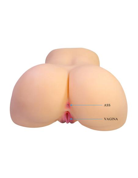 Crazy bull - liora masturbador vaginal y anal doble xxl
