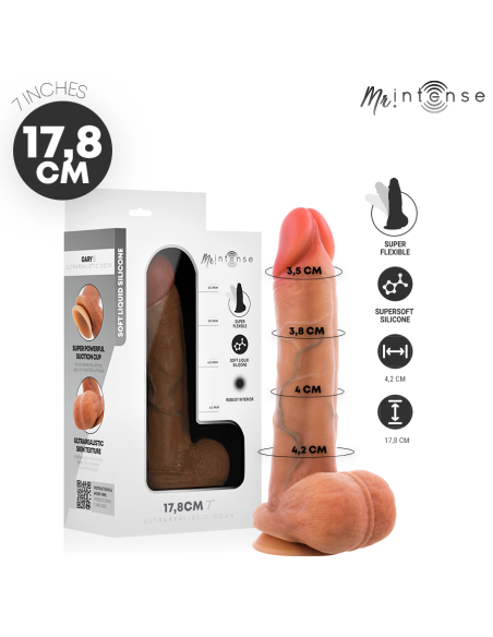 Mr intense - gary s dildo 17.8 cm -ø- 4.2 cm