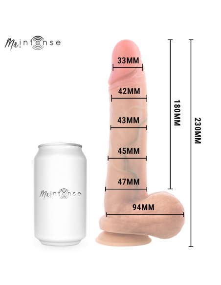 Mr intense - gary l dildo 23 cm - ø- 4.7 cm