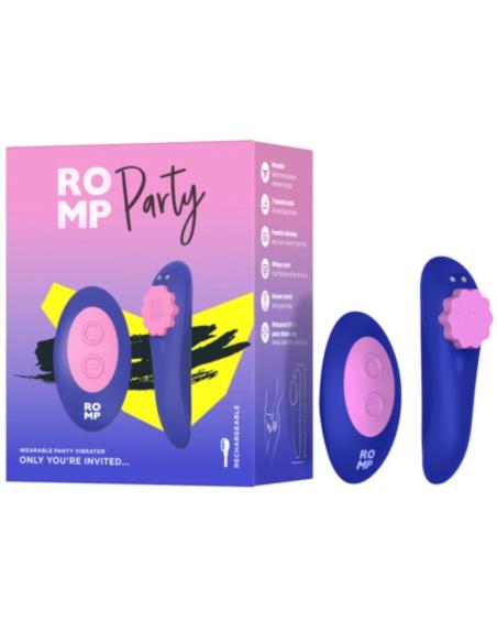 Romp - party pantie magnético vibrador silicona control remoto