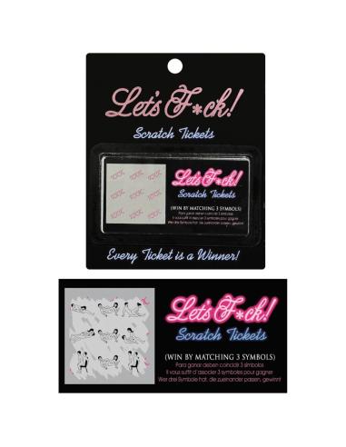 Kheper games - let’s f*ck! tarjetas de rascar