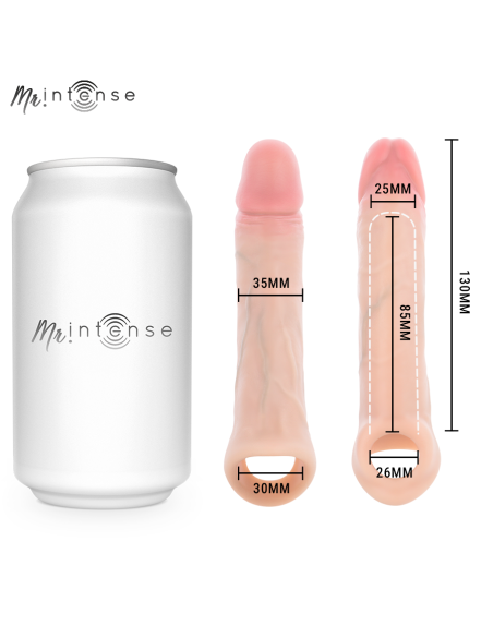 Mr intense - simon s funda de pene silicona 13 cm -ø- 4 cm