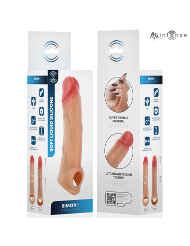 Mr intense - simon s funda de pene silicona 13 cm -ø- 4 cm