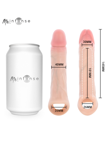 Mr intense - simon m funda para el pene silicona 14.5 cm -ø- 4 cm