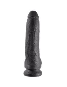 King cock - pene realistico negro 22.9 cm