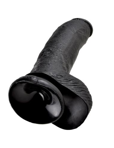 King cock - pene realistico negro 22.9 cm