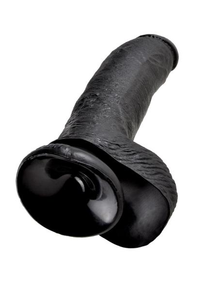 King cock - pene realistico negro 22.9 cm