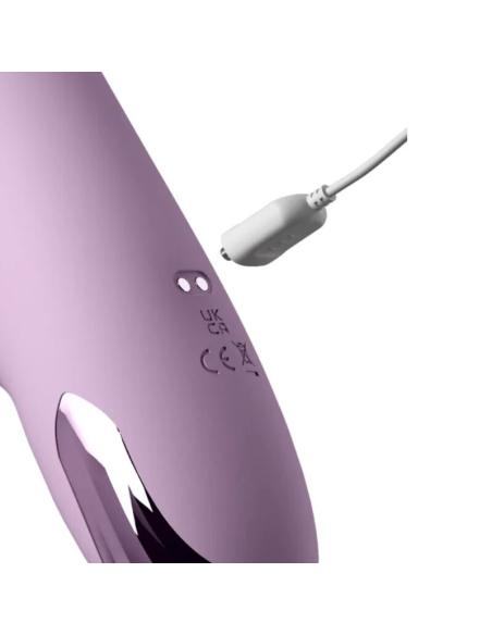 Fantasy for her - g-touch pulse pro purple vibrador rabbit para punto g y clítoris