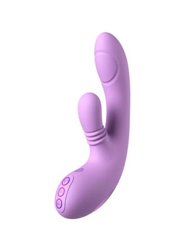 Fantasy for her - intimotion flutter pro purple vibrador rabbit para punto g y clítoris