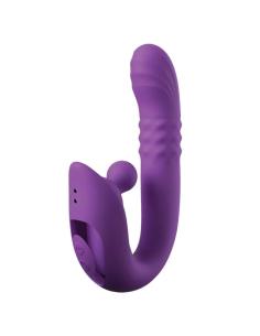 Fantasy for her - harmoni pro purple vibrador rabbit para punto g y clítoris