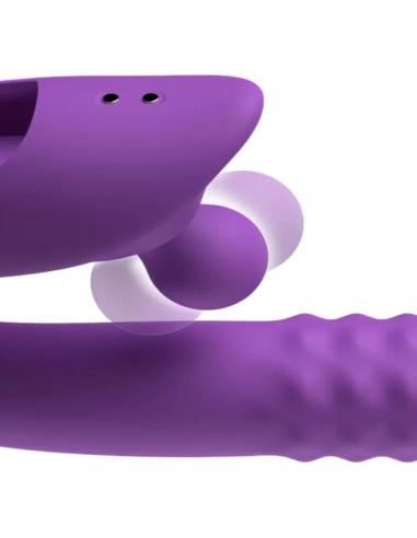 Fantasy for her - harmoni pro purple vibrador rabbit para punto g y clítoris