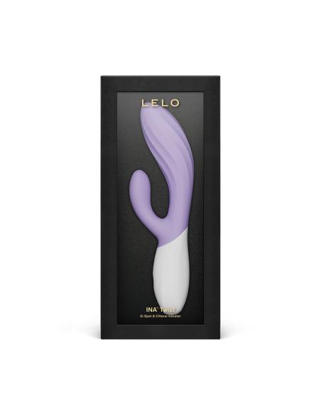 Lelo - ina twist vibrador rabbit punto g y clítoris lavanda