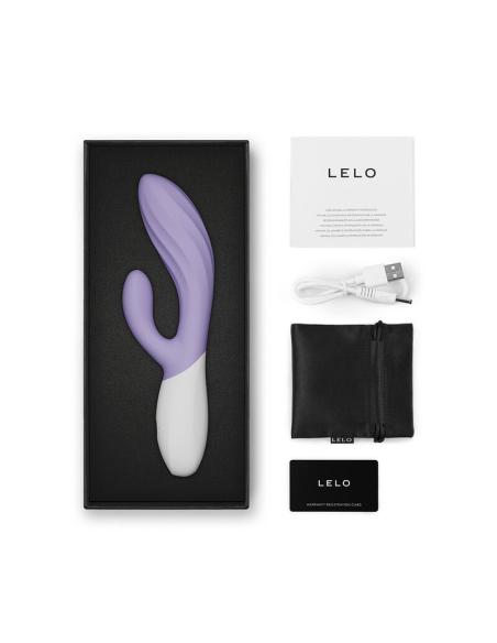 Lelo - ina twist vibrador rabbit punto g y clítoris lavanda