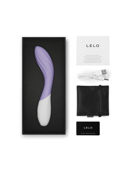 Lelo - mona twist vibrador para punto g recargable app control lavanda