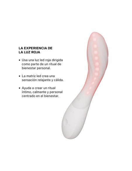 Lelo - mona spectra masajeador íntimo con luz roja recargable app control