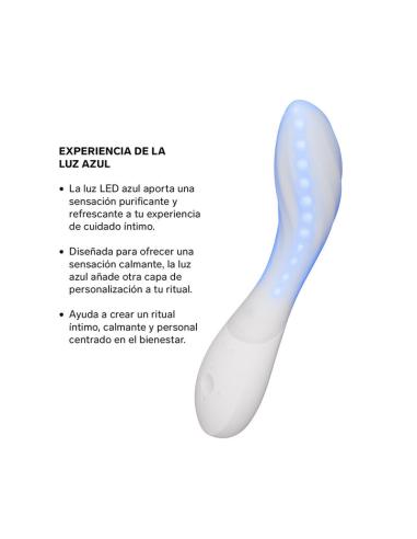 Lelo - mona spectra masajeador íntimo con luz roja recargable app control