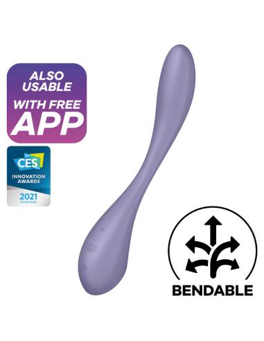 Satisfyer - g-spot flex 5 multi vibrador azul