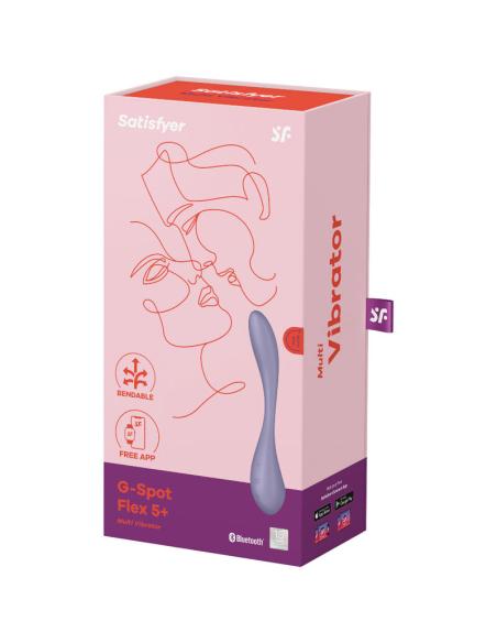 Satisfyer - g-spot flex 5 multi vibrador azul