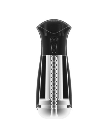 Pdx elite - masturbador masculino fap-gasm clear con succión intermitente