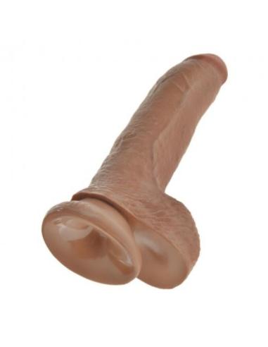 King cock - dildo realístico con testículos 22,8 cm