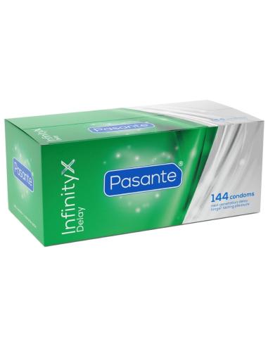 Pasante - delay infinity preservativos retardantes caja 144 unidades