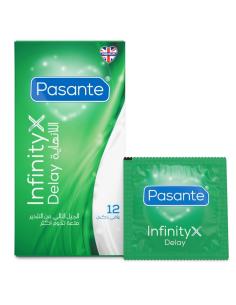 Pasante - delay infinity preservativos retardantes 12 unidades