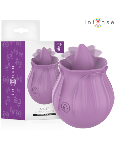 Intense - azalea flor estimulador lengua base magnética