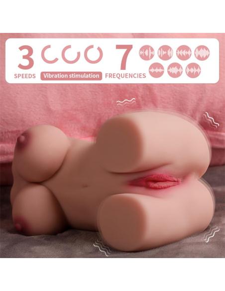 Elroy Mini Torso con Thrusting y Vibración 1.63 kg