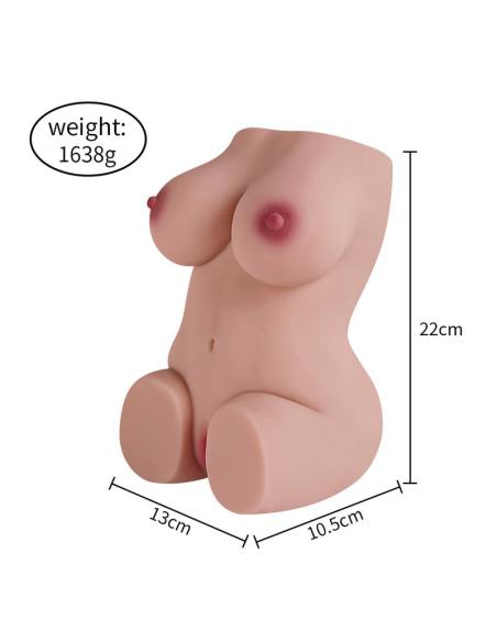Elroy Mini Torso con Thrusting y Vibración 1.63 kg