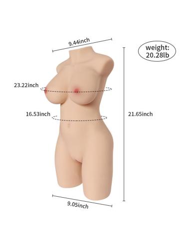 Miah Torso Vagina y Ano 11 kg
