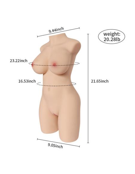 Miah Torso Vagina y Ano 11 kg