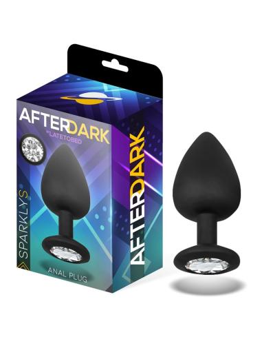 Sparkly Plug Anal Silicona Talla S 7.5 cm x 2.6 cm