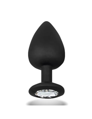 Sparkly Plug Anal Silicona Talla S 7.5 cm x 2.6 cm