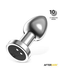 Dimpor Plug Anal Cromado con Vibración USB Magnético Talla L 2