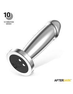 Sarmy Plug Anal Cromado con Vibración USB Magnético Talla M 2