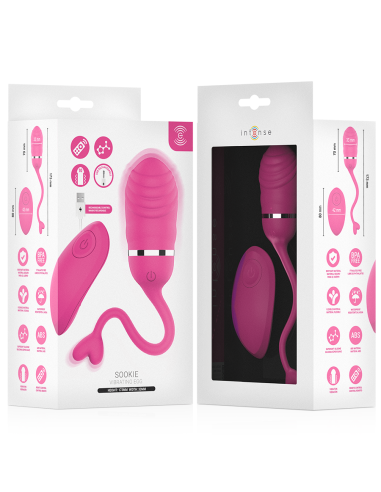 Intense - sookie huevo vibrador con control remoto rosa