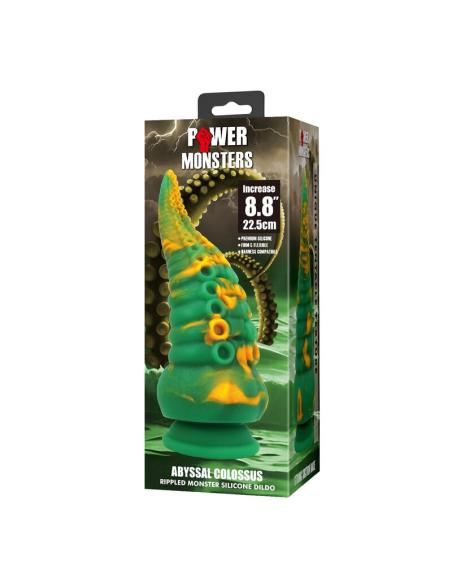 Power monsters - abyssal colossus dildo bicolor 22,5 cm ø 6 cm