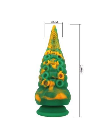 Power monsters - abyssal colossus dildo bicolor 22,5 cm ø 6 cm