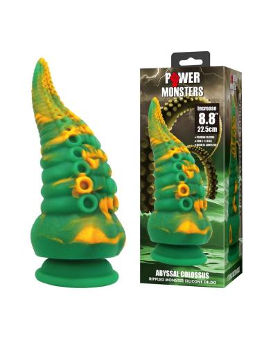 Power monsters - abyssal colossus dildo bicolor 22,5 cm ø 6 cm