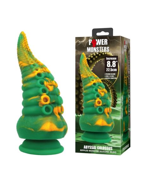 Power monsters - abyssal colossus dildo bicolor 22,5 cm ø 6 cm