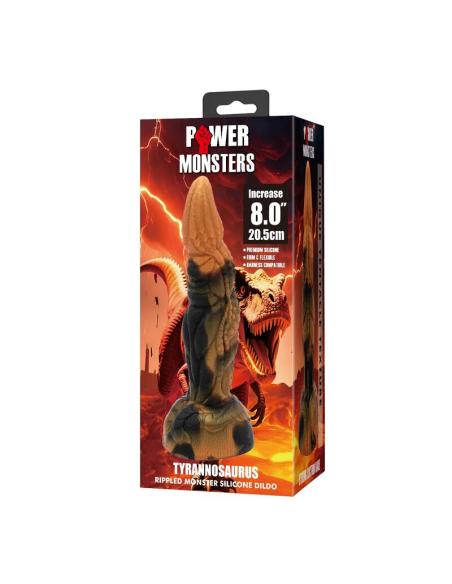 Power monsters - tyrannosaurus dildo bicolor 20,5 cm ø 5 cm