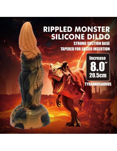 Power monsters - tyrannosaurus dildo bicolor 20,5 cm ø 5 cm