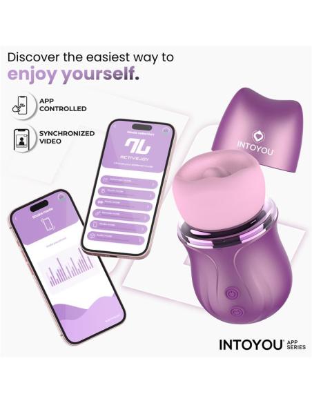 Mimi Estimulador con Licking, Biting, Succión y Vibración USB-C con APP