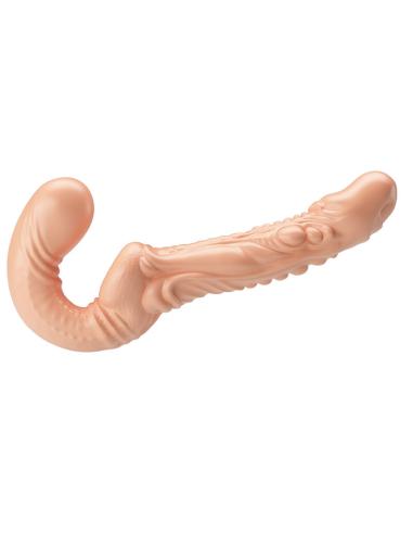 Baile - emma strap-on doble penetración texturizado natural