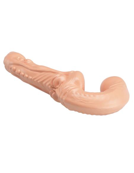 Baile - emma strap-on doble penetración texturizado natural