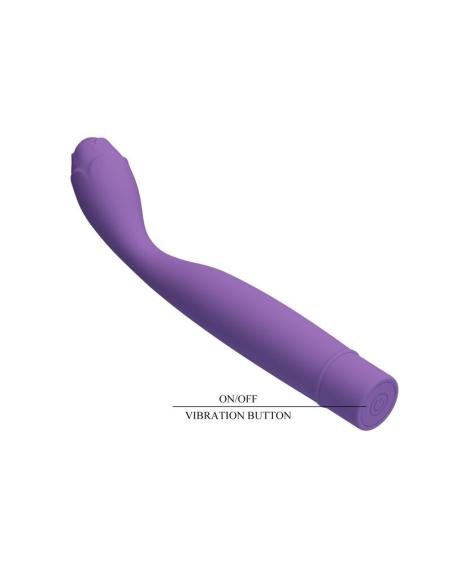 Pretty love - henry vibrador flexible para punto g morado