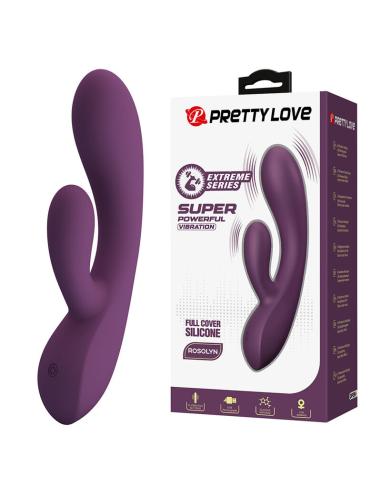 Pretty love - rosolyn vibrador rabbit recargable 10 funciones