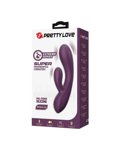 Pretty love - rosolyn vibrador rabbit recargable 10 funciones