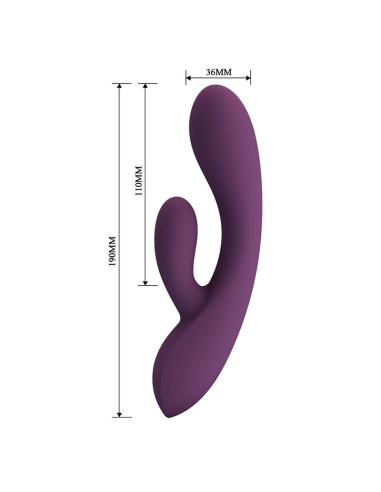 Pretty love - rosolyn vibrador rabbit recargable 10 funciones